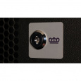 Шкаф 19" телекоммуникационный настенный, 9U 501x600х450 мм, дверь перфорация, черный
